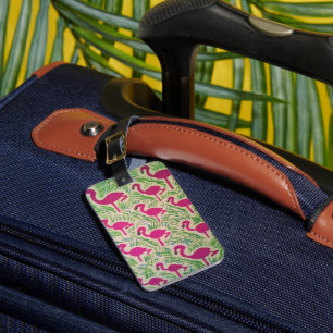 Flamingo Fun Luggage Tags