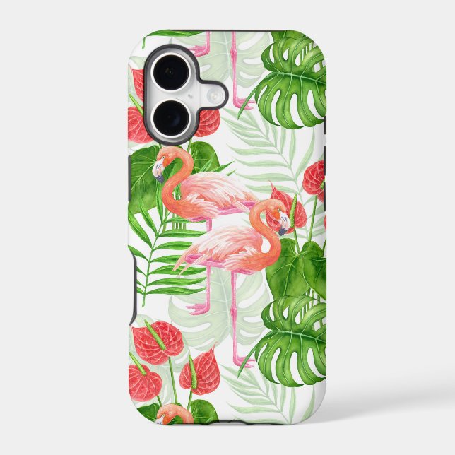 Flamingo garden Case-Mate iPhone case (Back)