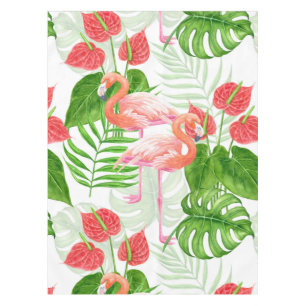 Flamingo garden tablecloth