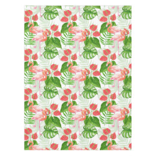 Flamingo garden tablecloth