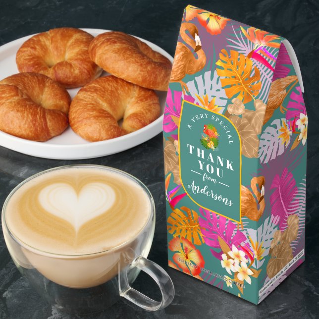 Flamingo Garden Turquoise Roasted Coffee (Breakfast)
