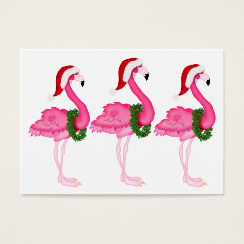 Flamingo Gift Enclosure Card  Tag
