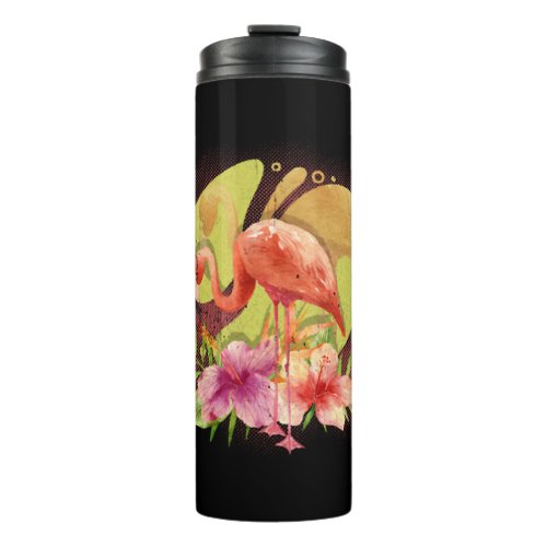 Flamingo Gift Exotic Water Bird Tropical      Thermal Tumbler