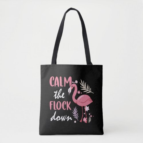 Flamingo Gift Exotic Water Bird Tropical Tote Bag
