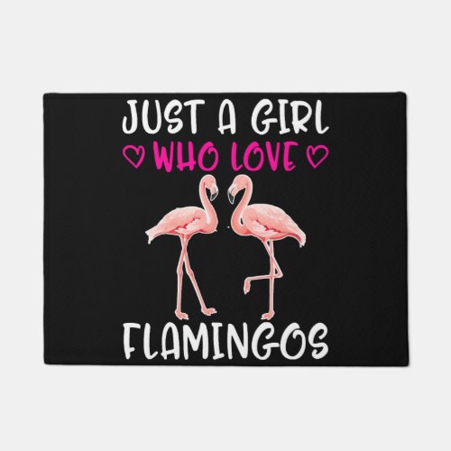 Flamingo gift idea birthday saying women girls   doormat