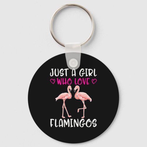 Flamingo gift idea birthday saying women girls   keychain