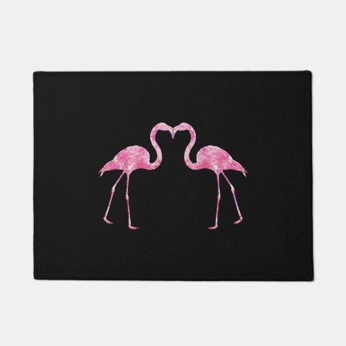 Flamingo gift idea doormat