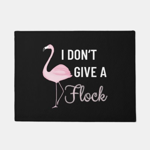 Flamingo gift idea    doormat