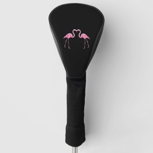 Flamingo gift idea golf head cover