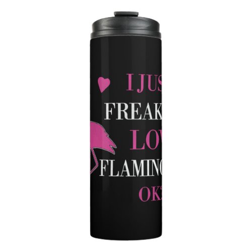 Flamingo gift idea     thermal tumbler