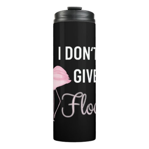 Flamingo gift idea    thermal tumbler