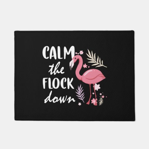 Flamingo Gift Pink Bird Pink Flamenco Party Doormat