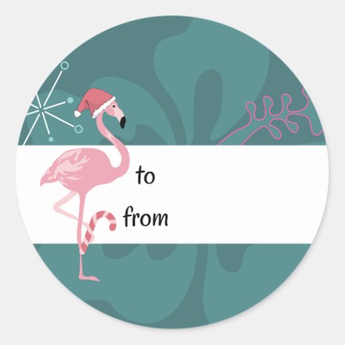 Flamingo Gift Stickers