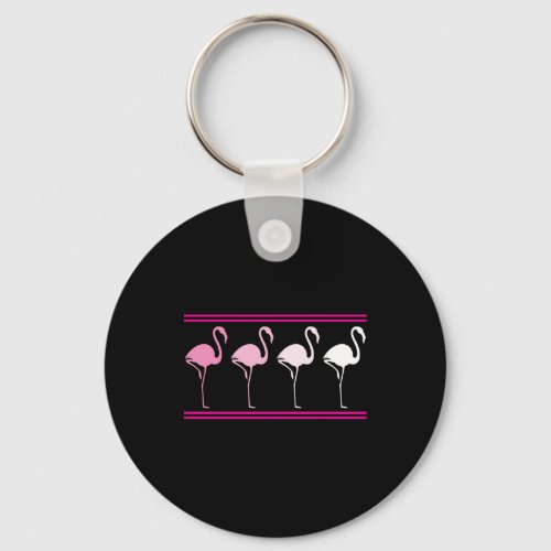 Flamingo gift zoo bird pink pink  keychain