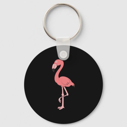 Flamingo Gifts Costume Dress Clipart Drawing Party Keychain