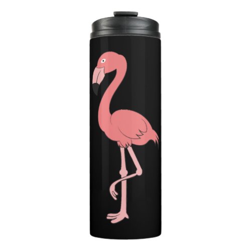 Flamingo Gifts Costume Dress Clipart Drawing Party Thermal Tumbler