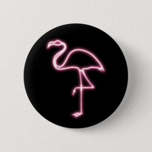 Flamingo glow button