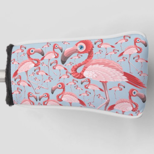 Flamingo Golf Head Cover | Zazzle
