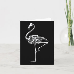 Flamingo Halloween Card