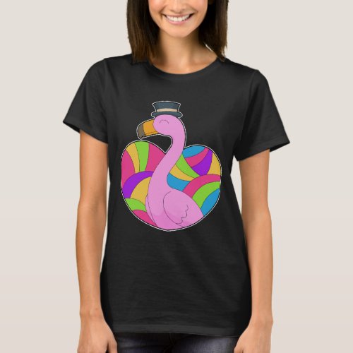 Flamingo Heart T_Shirt