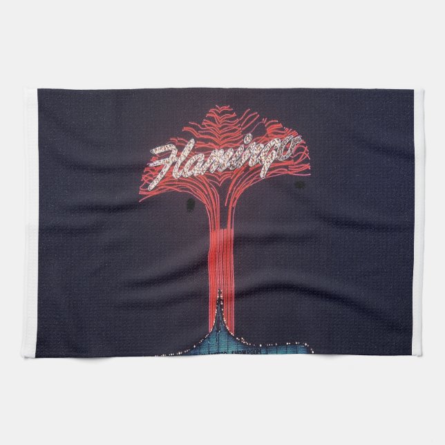 Flamingo Hotel Las Vegas Towel (Horizontal)