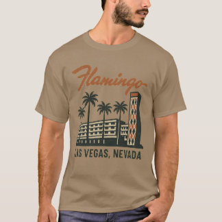 Flamingo Hotel Retro Vintage Las Vegas T-Shirt