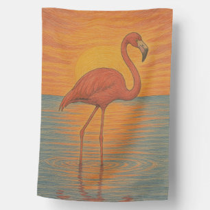 Flamingo                                           house flag
