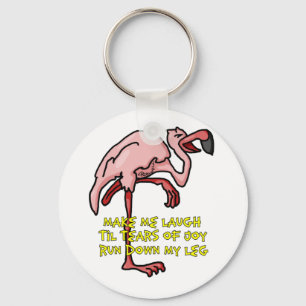 Flamingo Incontinence Keychain