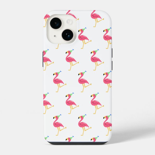 Flamingo  iphone case (Back)