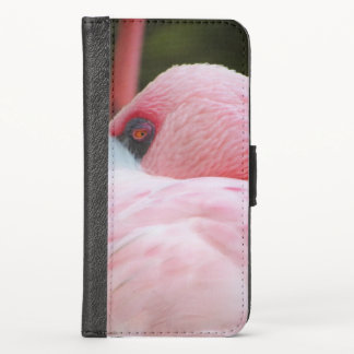Flamingo  iPhone x wallet case