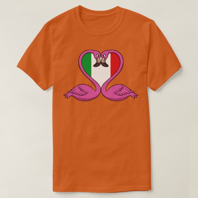 Flamingo Italy T-Shirt (Design Front)