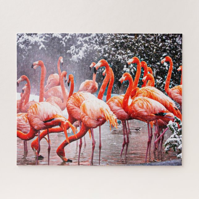 Flamingo Jigsaw Puzzle (Horizontal)