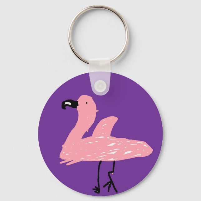 Flamingo Key chain (Front)