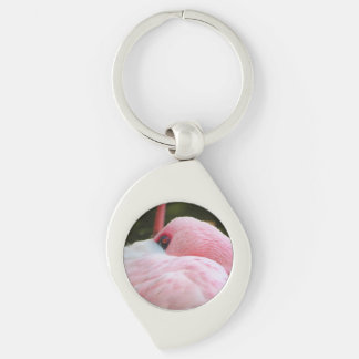 Flamingo keychain