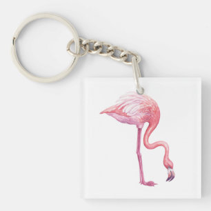 Flamingo Keychain