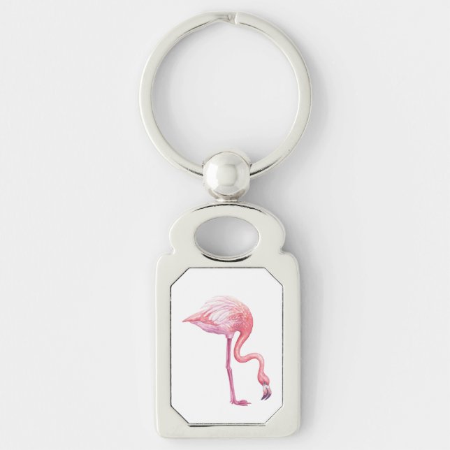 Flamingo Keychain (Front)