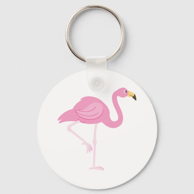 Flamingo Keychain (Front)