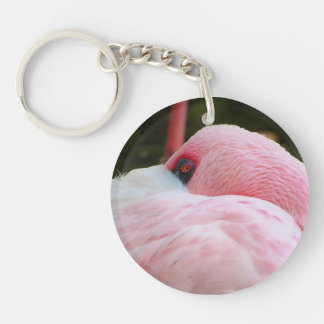 Flamingo keychain