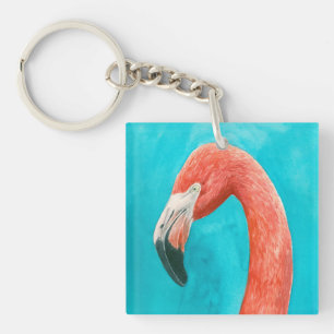 Flamingo Keychain