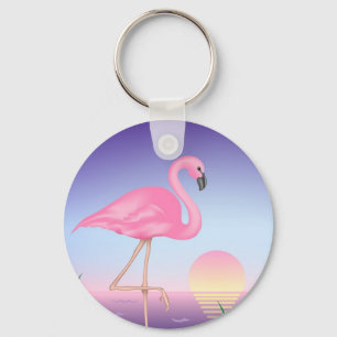 Flamingo Keychain
