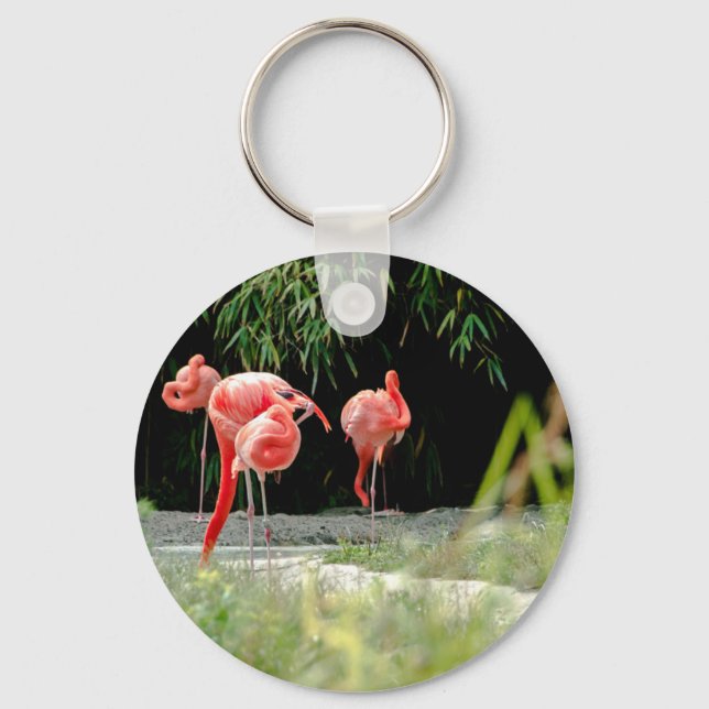 flamingo keychain (Front)