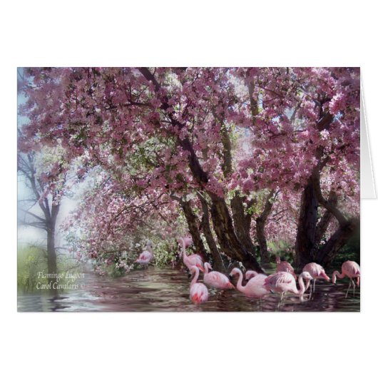 Flamingo Lagoon ArtCard Cards (Front Horizontal)