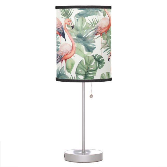 Flamingo Lamp Shade Exotic Bird Lampshade (Left)