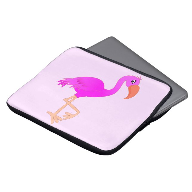 Flamingo Laptop Sleeve (Front Top)