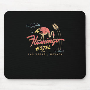 Flamingo Las Vegas Hotel Casino Retro Vintage Mouse Pad