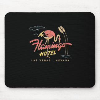Flamingo Las Vegas Hotel Casino Retro Vintage Mouse Pad
