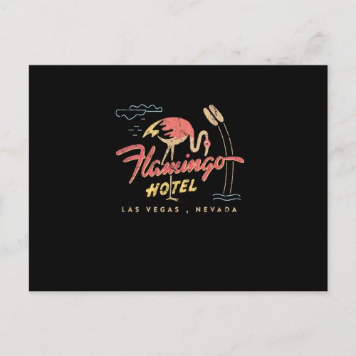 Flamingo Las Vegas Hotel Casino Retro Vintage Postcard