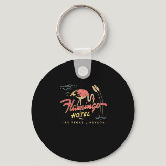 Flamingo Las Vegas Hotel Casino Retro Vintage Prem Keychain