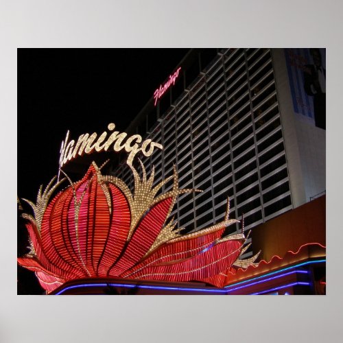 Flamingo Las Vegas Poster