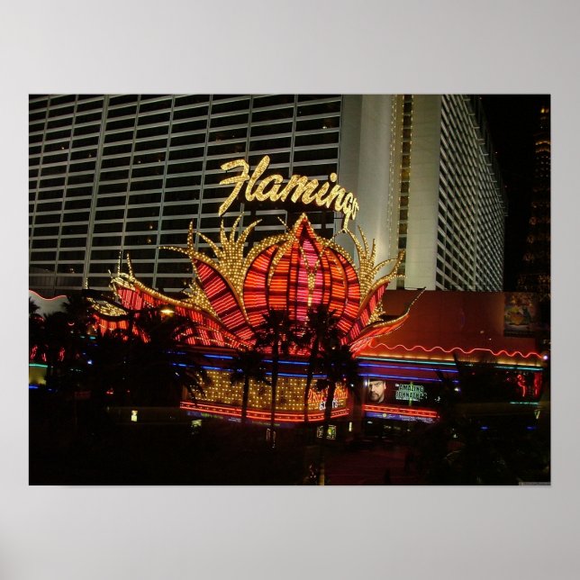 Flamingo Las Vegas Poster Print (Front)